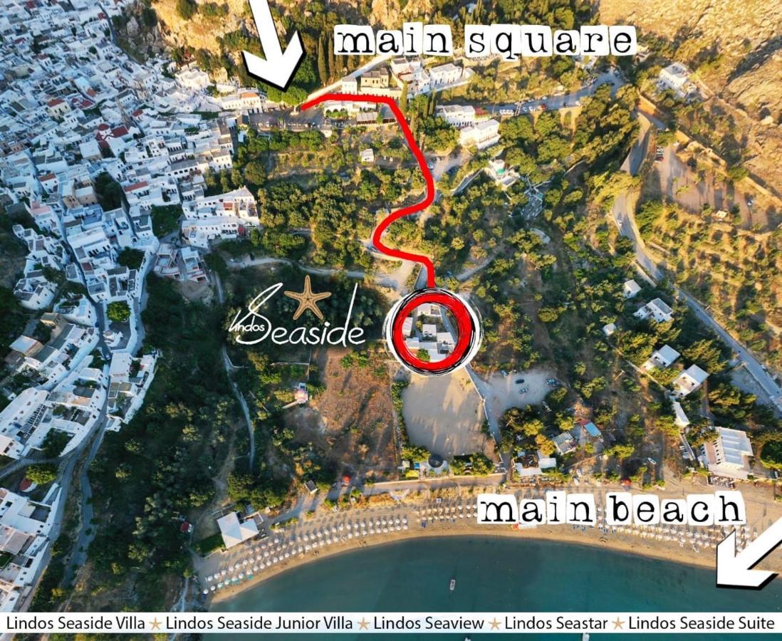 Lindos Seaside Junior Apartment Exterior foto